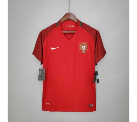 Portugal 2016 EuroCup Home Red Soccer Jersey